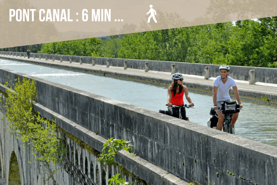 Pont Canal à 6 minutes à pied